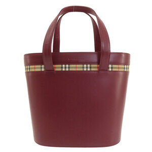 BURBERRY Leather Handbag